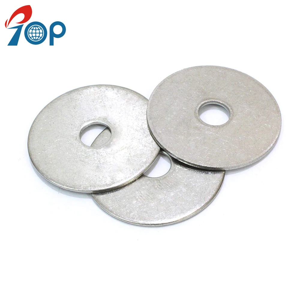
DIN 463 Zinc Plated Steel Long Tab Washers with Wing 
