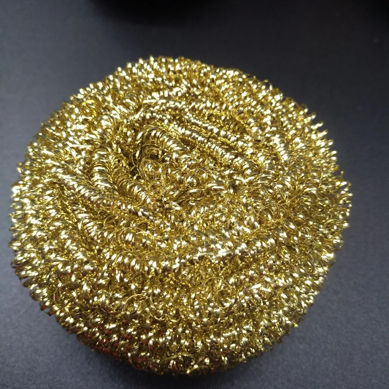 Custom Copper Stainless Steel Scourer Steel Wool Scouring Pad metal Scrubber
