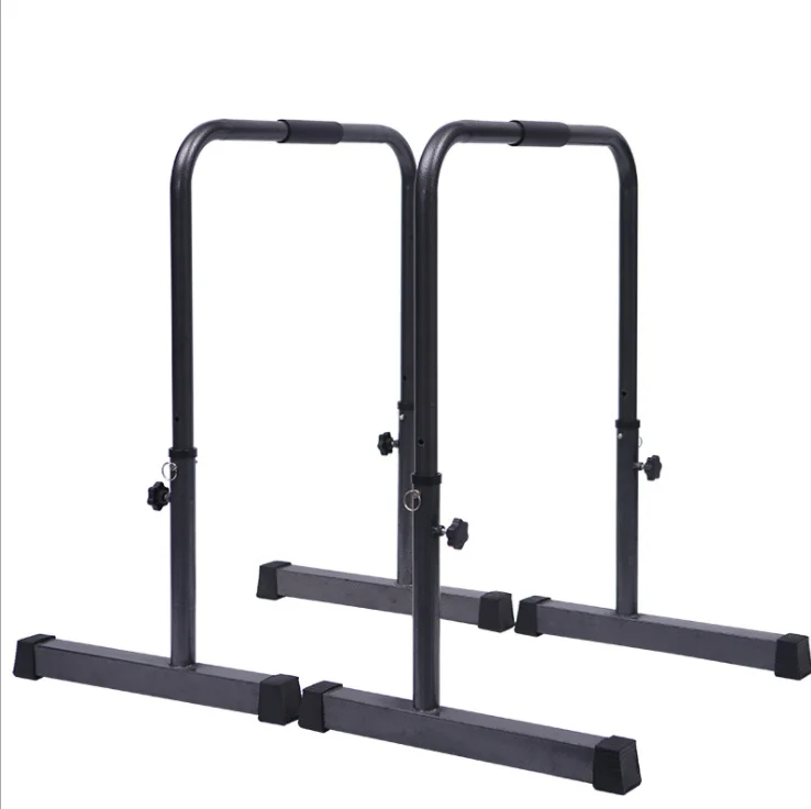 Home Gym Fitness Gymnastics Adjustable Push Up Stand Parallel Dip Bars