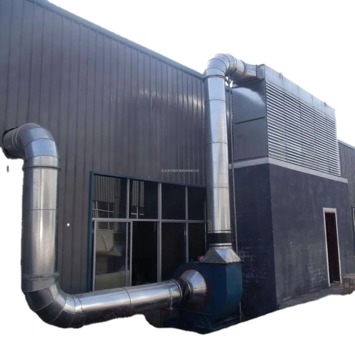 Industrial Woodworking Dust Collector For Steel Plant And Painting Workshop