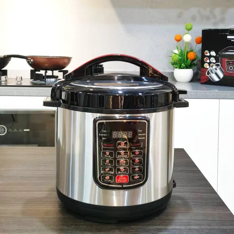 Intelligent Kitchen Appliance National Stainless Steel Multi Cooker Electric Electric Pressure Cookers With Thermostat