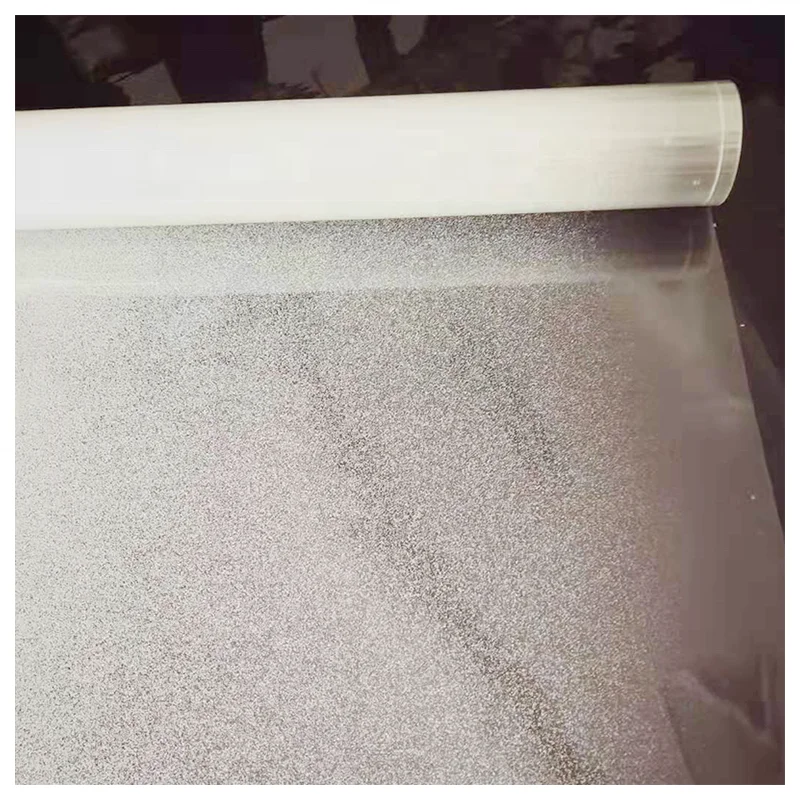 Vis Film 72in*100ft snowflake pattern gradient glass window decorative privacy film for office and home