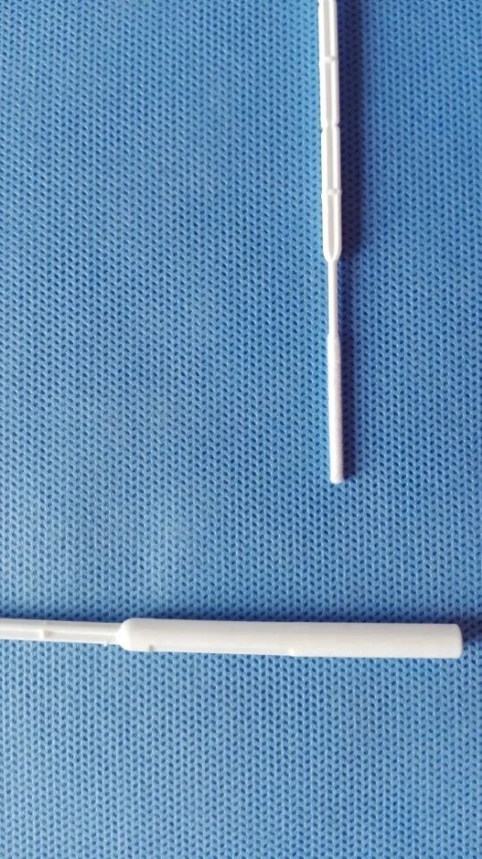 Cells sampling swab stick / saliva collection medical brush / sterile disposable sampling flocked swab