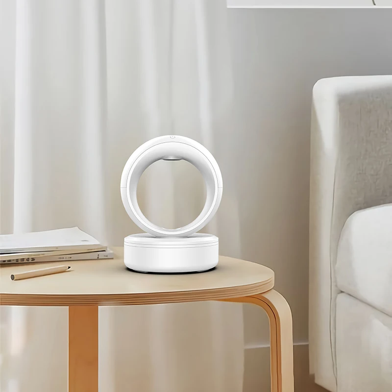 680ml Black Technology O Shape Anti Gravity Humidifier Spray Proof Portable Not spill out Air Anti-gravity Water Drop Humidifier