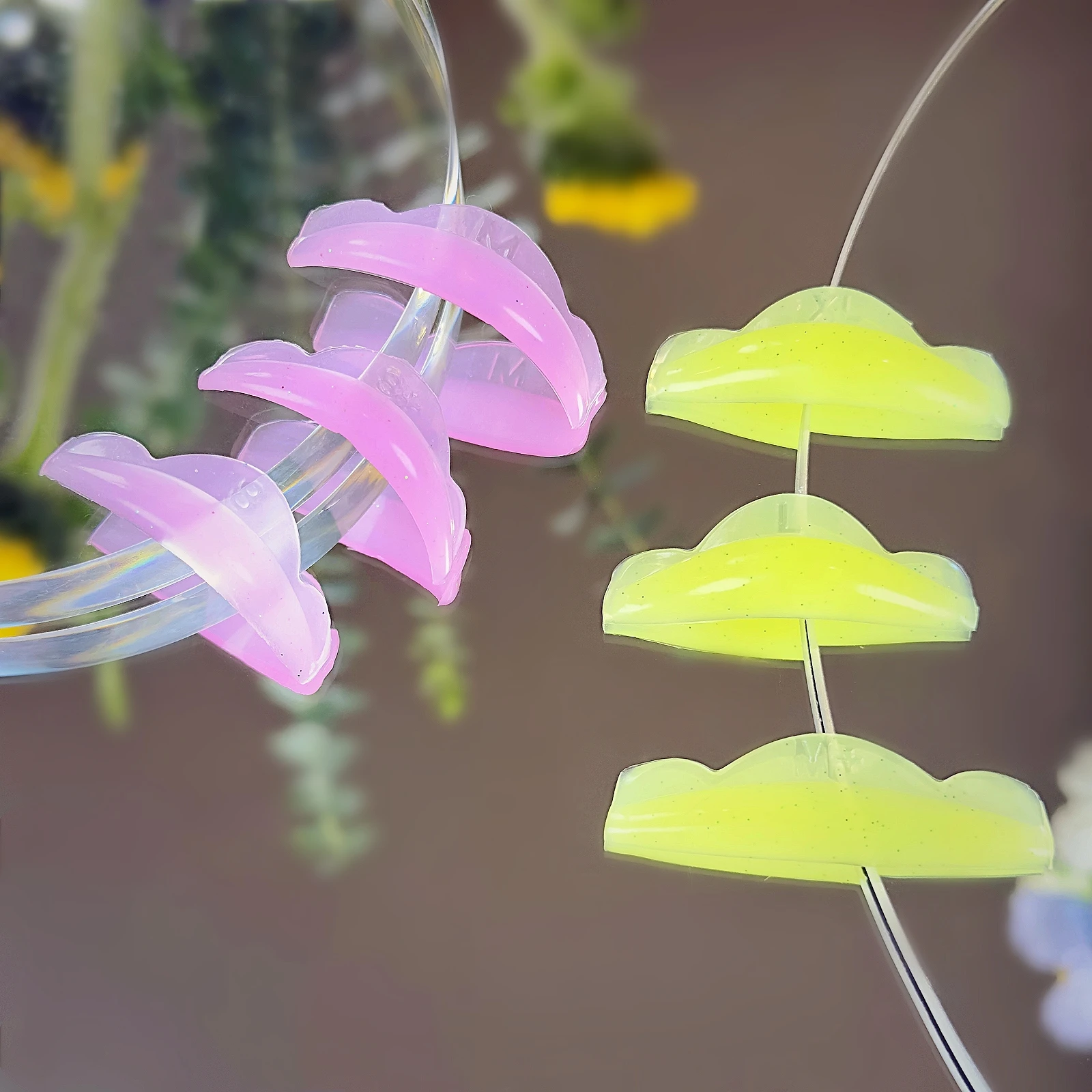 Lash Lift Shield Self-sticky Eyelash Perm Rod No Glue Korean Mix Silicone Pads Elle Extreme Shields Lash Lift Tint Glue Free Rod