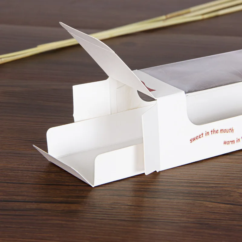 Box Bread Factory Brown Kraft Dessert Box Loaf Packaging Paper Bread Box With Clear Window