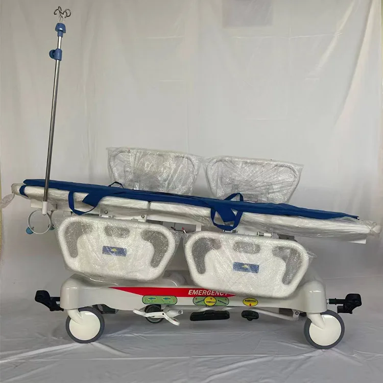 Hospital Equipment Luxury Operating Room ICU Patient Transfer Equipment Ambulance Stretcher Bed
