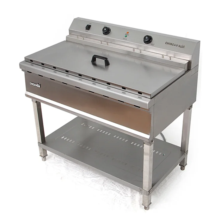 Оборудование для рестурирования 76л электрическая Коммерческая фритюрница с одним резервуаром