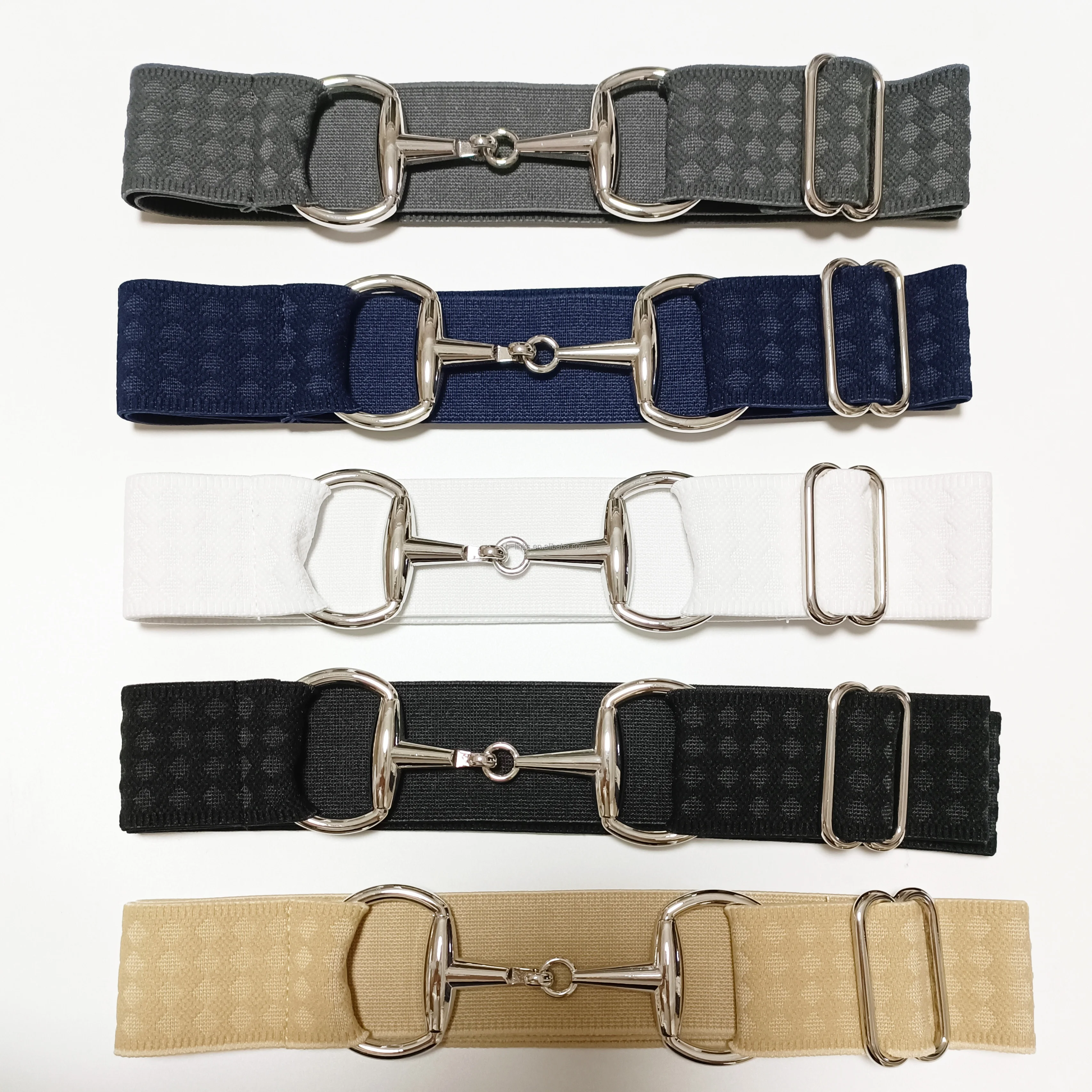FREE ENGRAVE LOGO READY TO SHIP Window Box Packing 1.5 inch 4 cm Horse Snaffle Belt with Snaffle Bit Buckle Belt