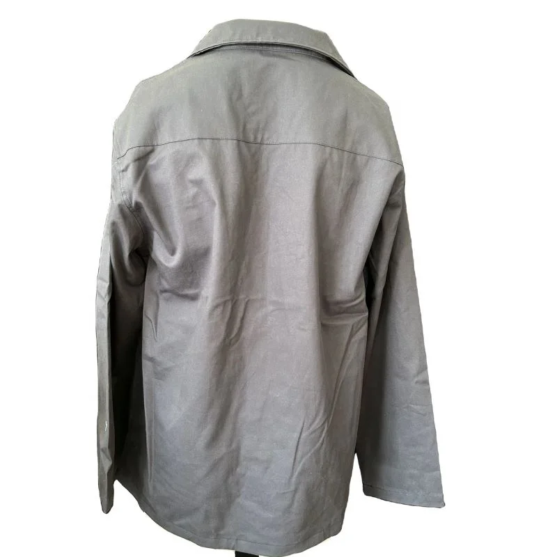 New Arrival 100% Cotton Drill Work Clothes Long Sleeve Work Jacket Customized Unisex Work Smock Wholesale
