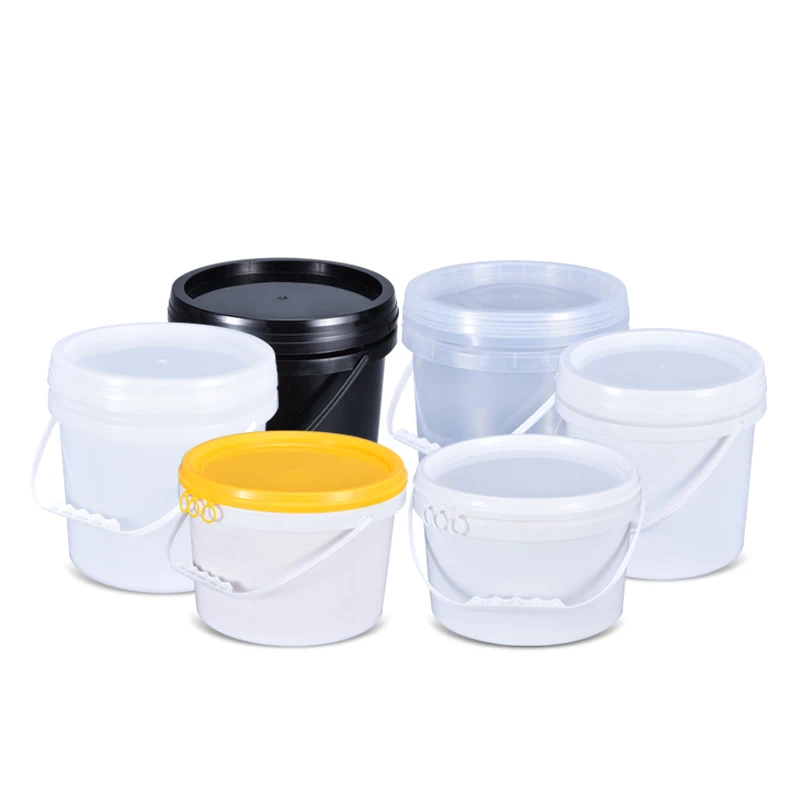 
UMETASS 10 Liter Food Grade Plastic Bucket Paint Ink Ice Cream Container With Handle 