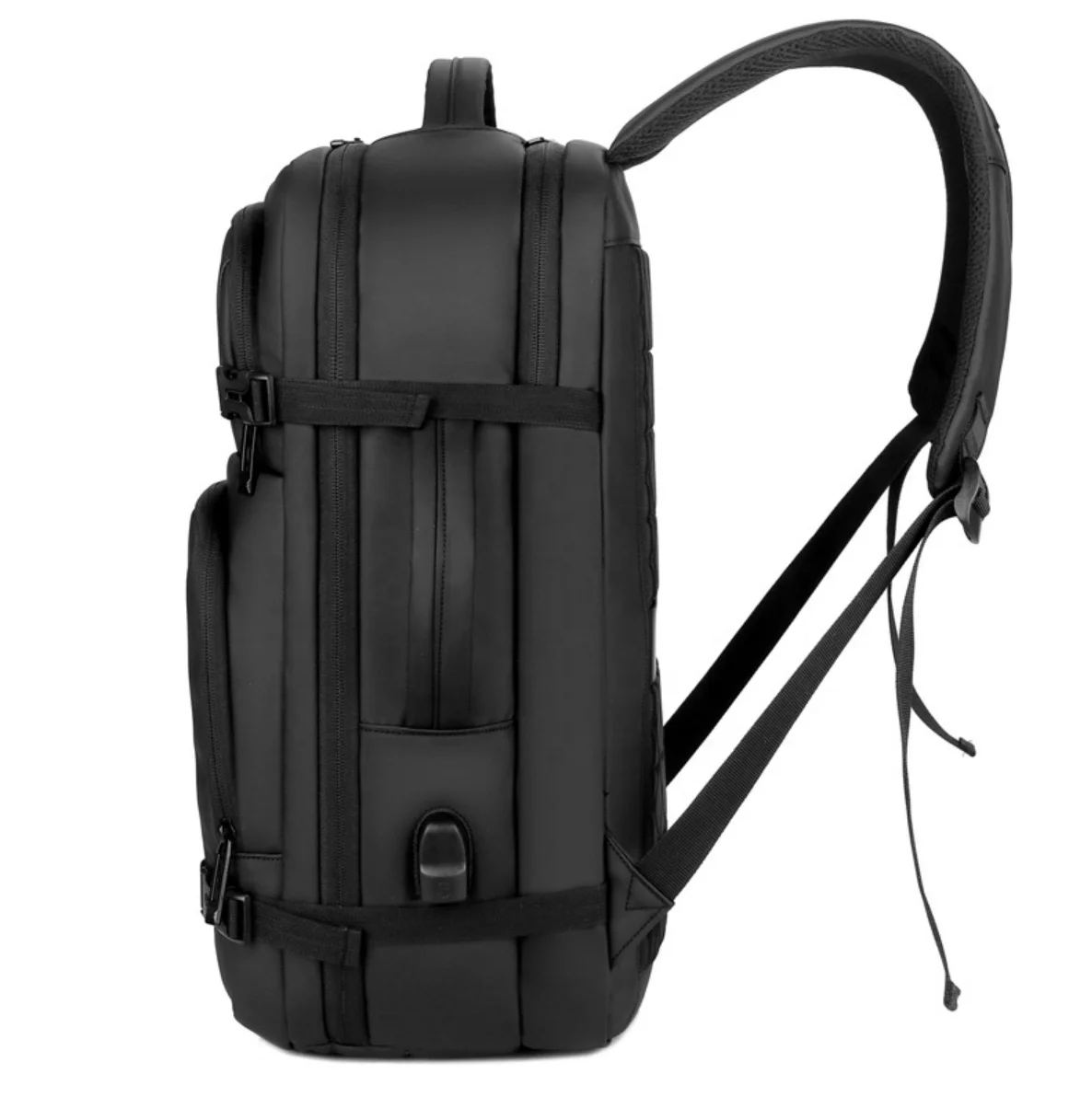 New Manufacturer 2024 Custom Logo Stylish Unisex Student Backpack Waterproof School Office Computer Bag with USB Bagpack