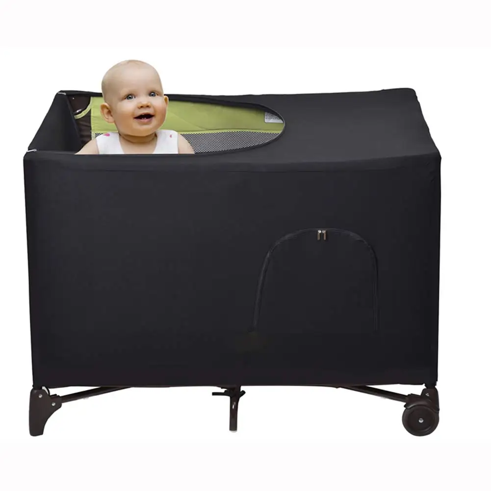 Outdoor Tent Cover Stretchy Blackout Indoor Portable Sleeping Play Comfort Proof Mosquito Bed Baby Crib