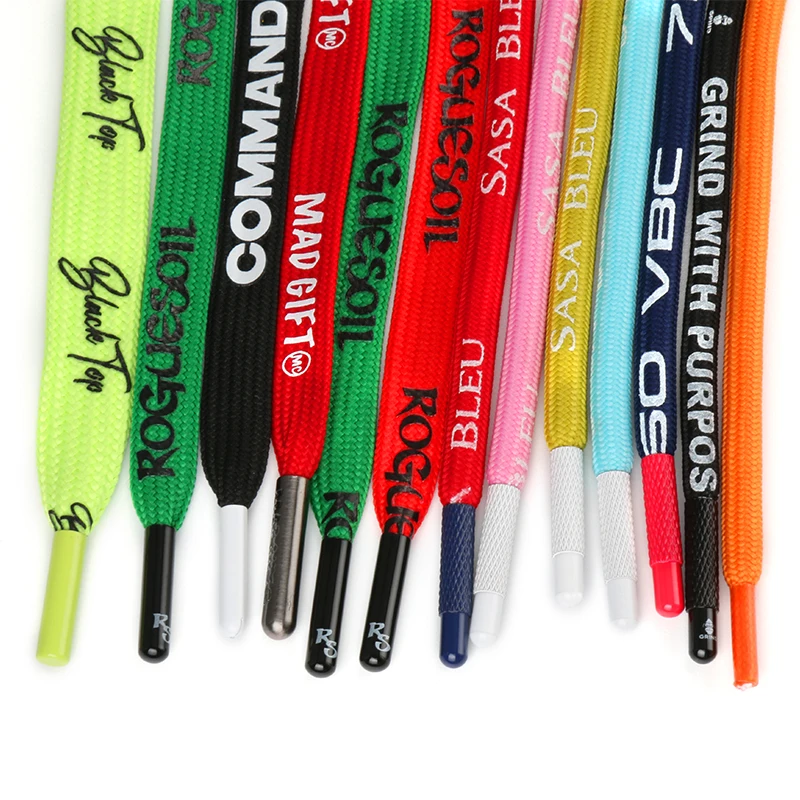 Custom logo round hat hoodie draw cord string rope drawcord hoodie drawstring for shoelace shorts pants