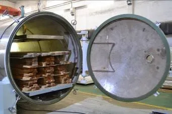 HF RF Stainless Steel Timber Drying Kinln High Frequency Vacuum Wood Dryer Machine for Wood