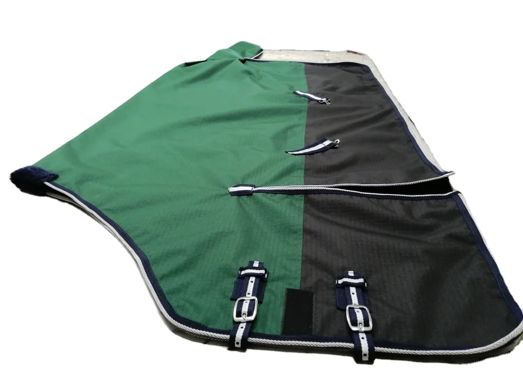 High Quality 600 Denier Horse Rug Waterproof Turnout Rug with Durable Cotton Fill Canvas Shell Long Lasting Winter Horse Outfit