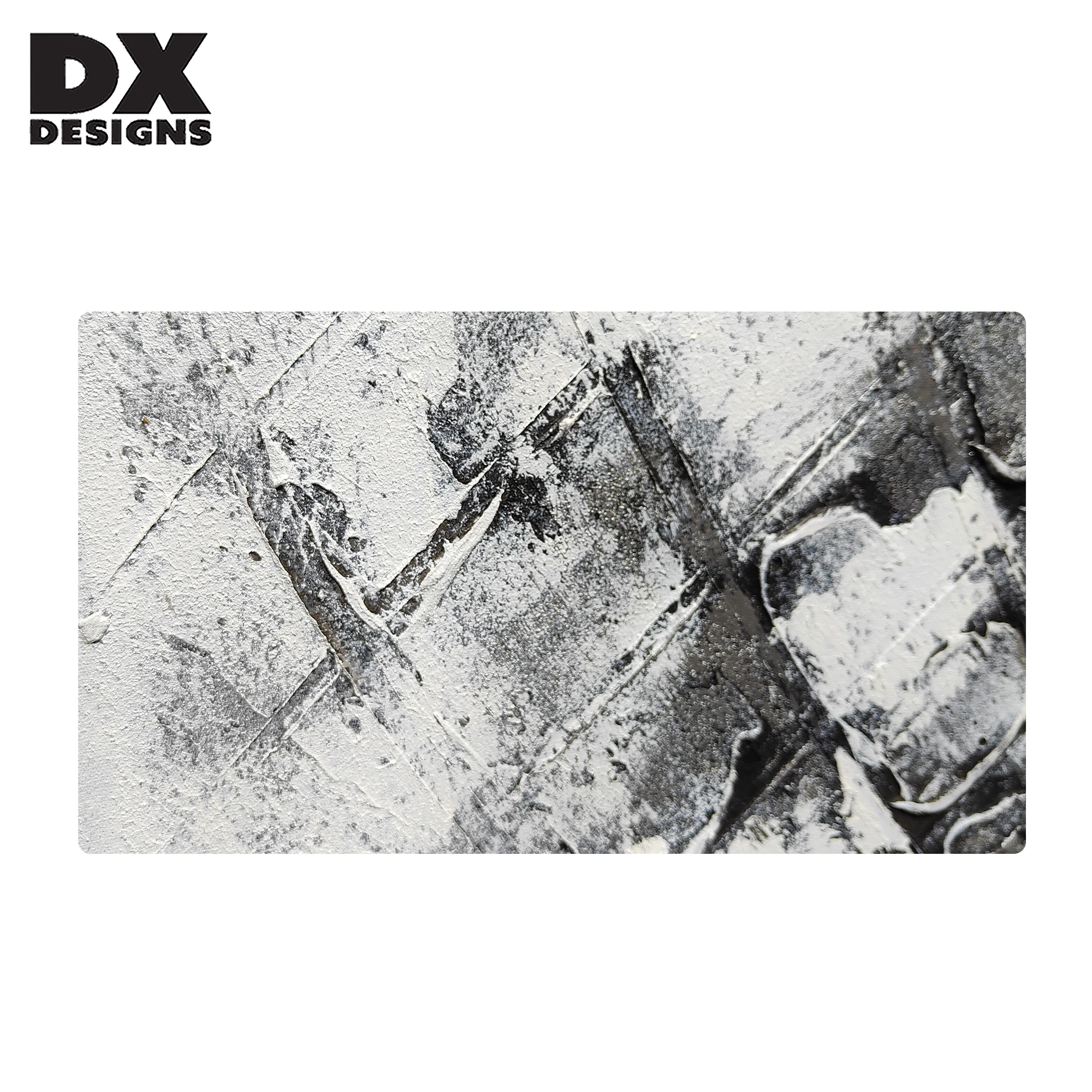 Light Luxury Living Room Vertical Hanging Painting  Pure Hand-Painted Oil Painting  Wall Art