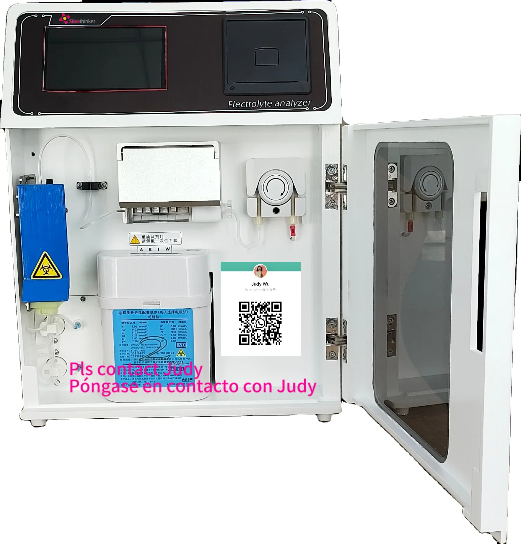 Auto Electrolyte Analyzer machine for hospital laboratory