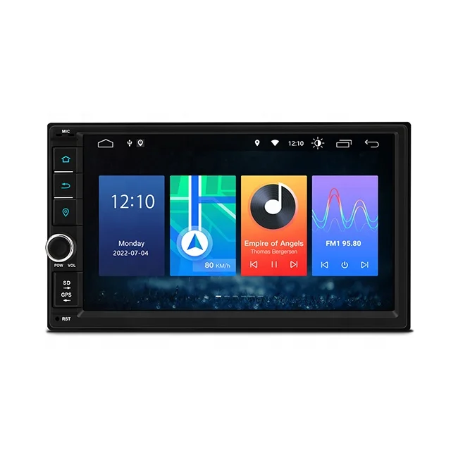 7 inch Android 11 Quad-core 2GB RAM + 32GB ROM Car Stereo Multimedia Player GPS Navigation with Built-in CarPlay Android Auto