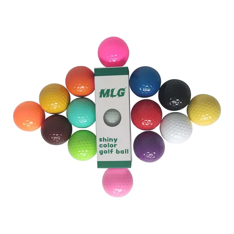 High Quality Custom logos Soft Urethane Durable Surlyn Golf Balls Color