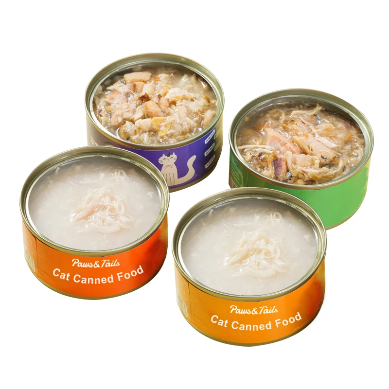 Factory Direct Sales No Antibiotics Wet Grain White Meat Dog Canned Food