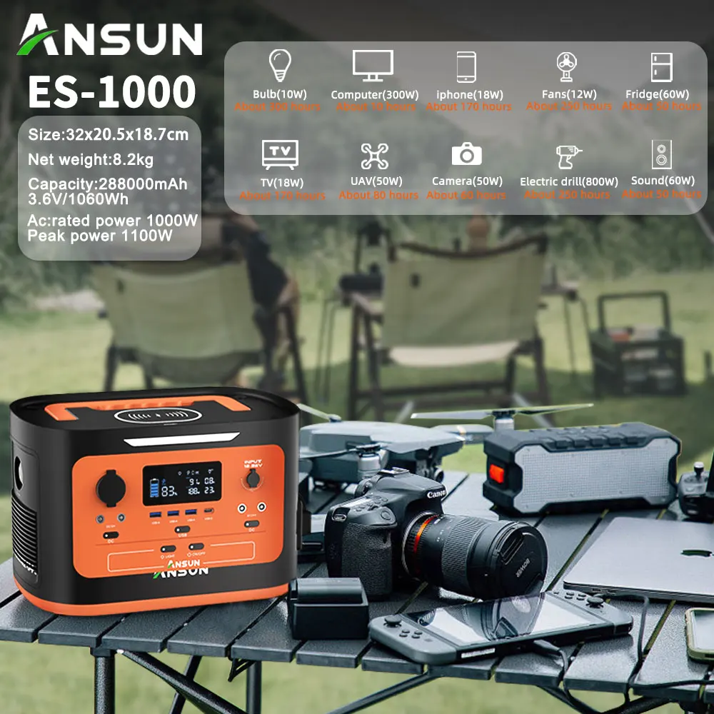 Best Outdoor Power Supply 600W Lithium Ion Energy System Charging Rechargeable Solar Generator Portable Power Station For Laptop