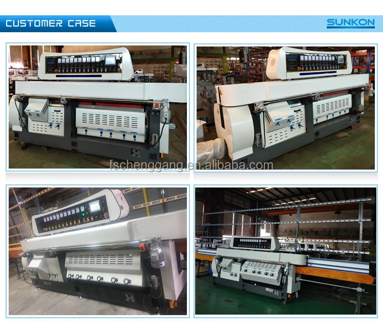 CGZ10325P-45 Glass Straight-line Flat And 45 Bevel Degree Bevel Edger Edging Polishing Grinding