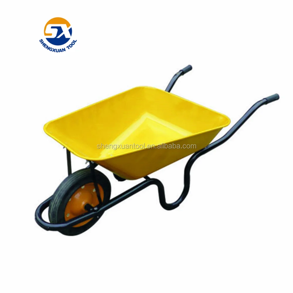 Different colors steel tray sri lanka wheel barrow