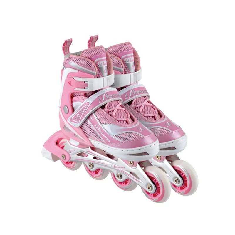 High Quality Ningbo Manufacturer Supply Custom 4 Big Wheel Multi-Color Adjustable Durable Flashing Roller Inline Skates