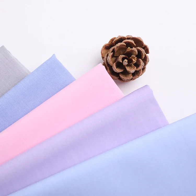 High Density Cloth Material Fabric Textile 100% Cotton Poplin Fabric For Shirt