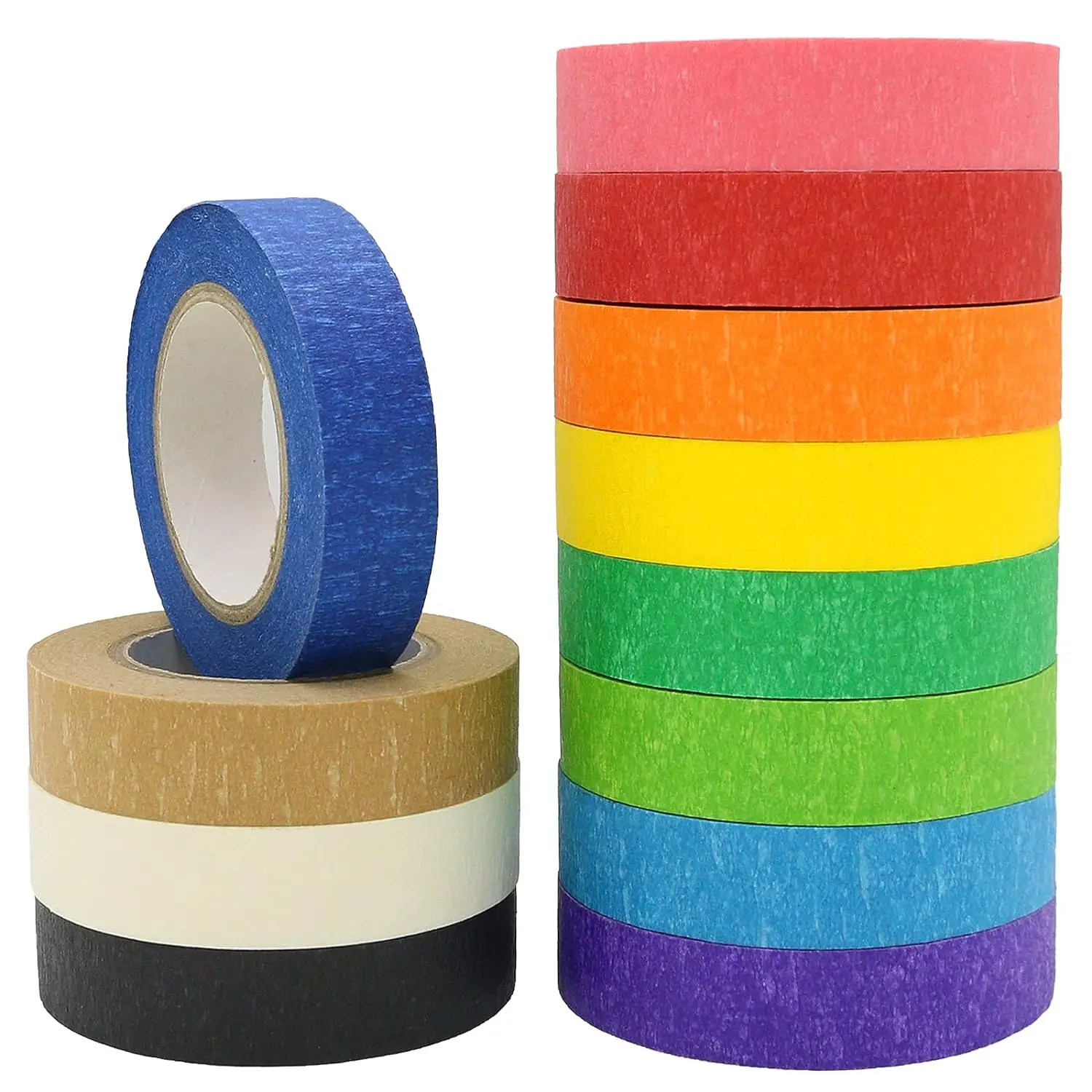 Verified Supplier Masking Tape Outdoor Factory Supplier No Residue Adhesive Masking Tape for Painting