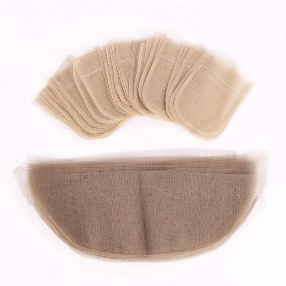 ML Wholesale 4 * 4 5 * 5 and other sizes of hair block net bottom lace hair net wig tools