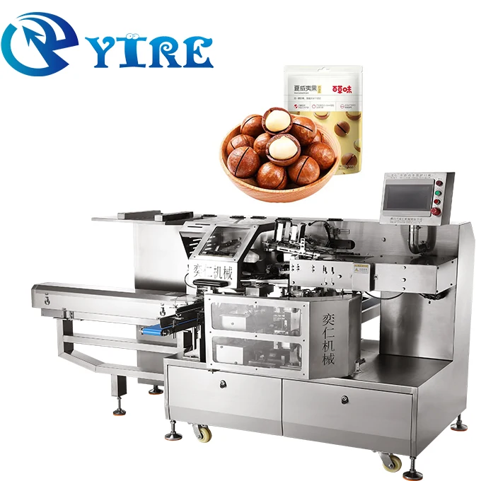 Automatic Snack Pouch Packing Machine Dry Fruits Bag  Premade Bag Packing Sealer Machine