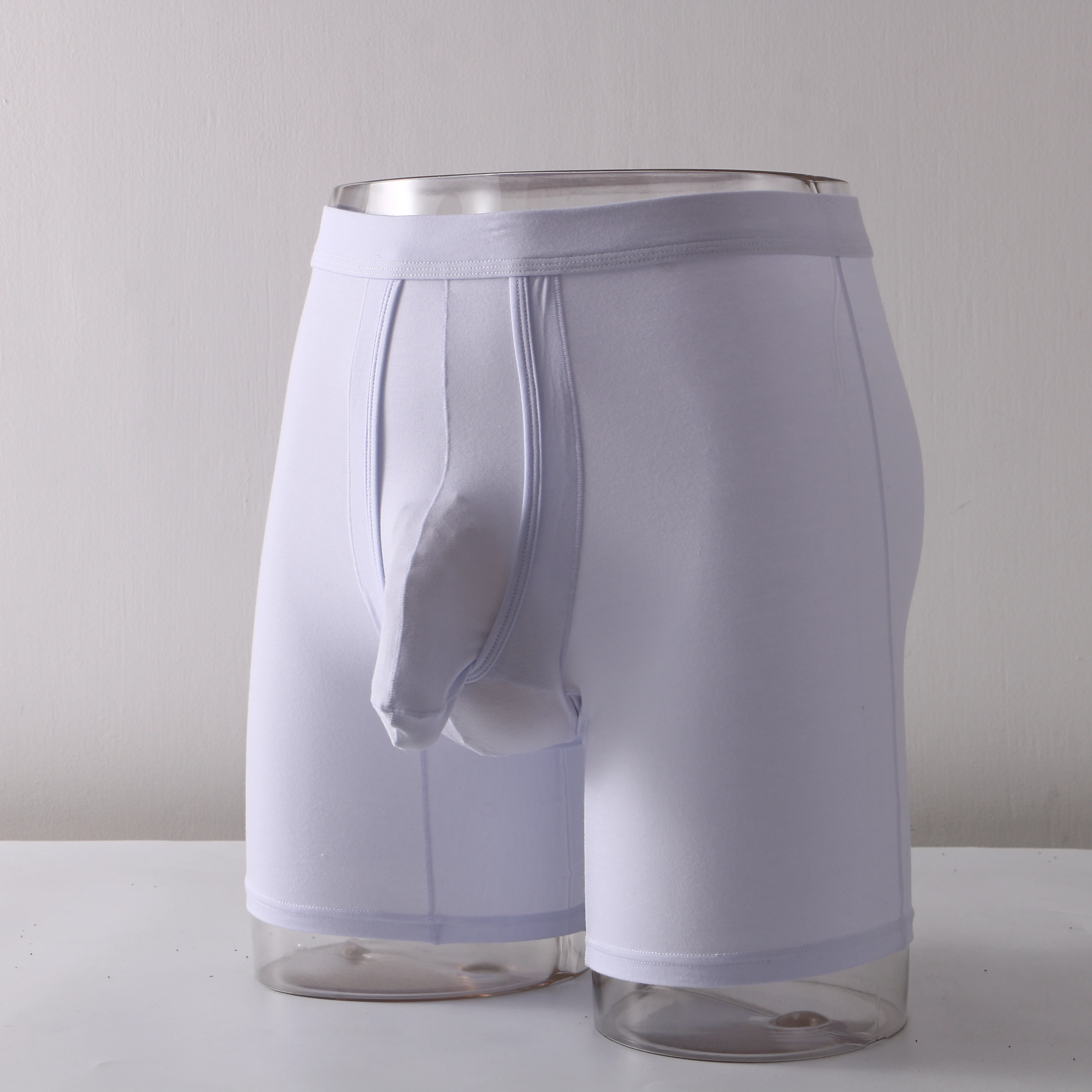 Breathable sports briefs sexy men boys underwear briefs huge banana elephant shape penis pouch underwear