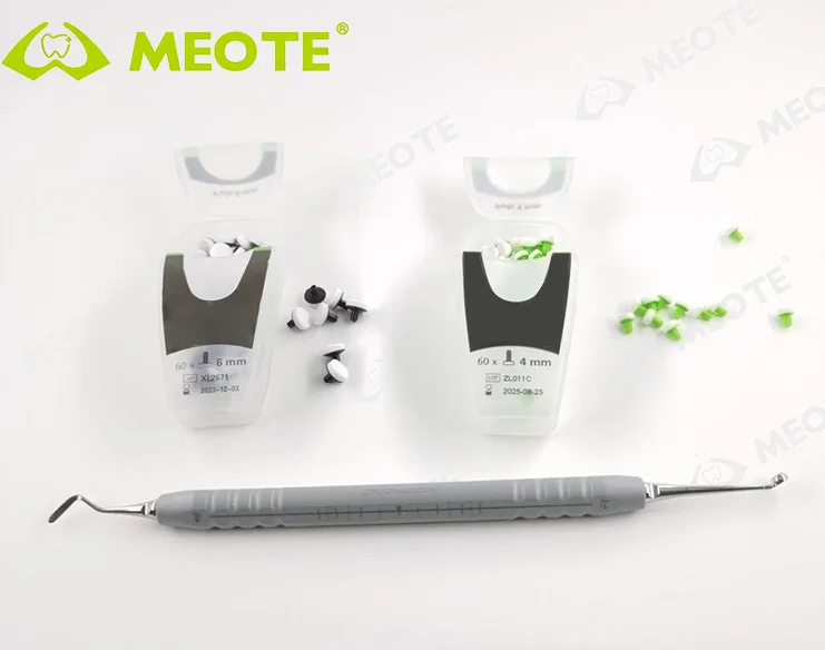 Foshan meite New Dental Optrasculpt Resin Molding Filling Tools with Composite Resin Pad Kit Dental Filling Spatulas Foam Pad