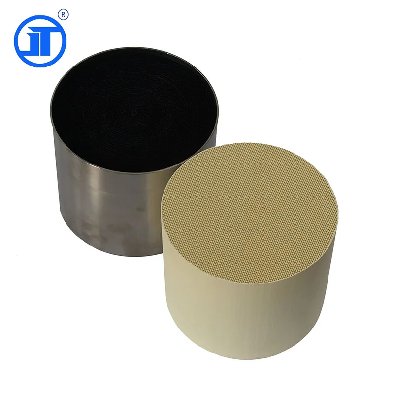 Heavy Duty Truck Parts Honeycomb Ceramic Catalytic Converter SCR DPF VOC Diesel Particulate Filter