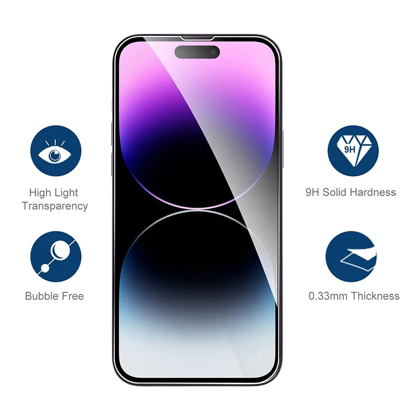 Оптовая Продажа с фабрики Nuglas 2.5D высокая прозрачность 9H Закаленное стекло протектор экрана для iPhone