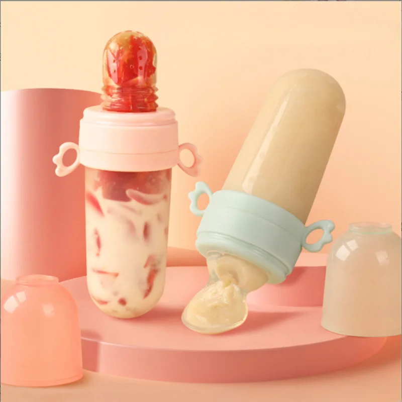 Силиконовая ложка для кормления детей