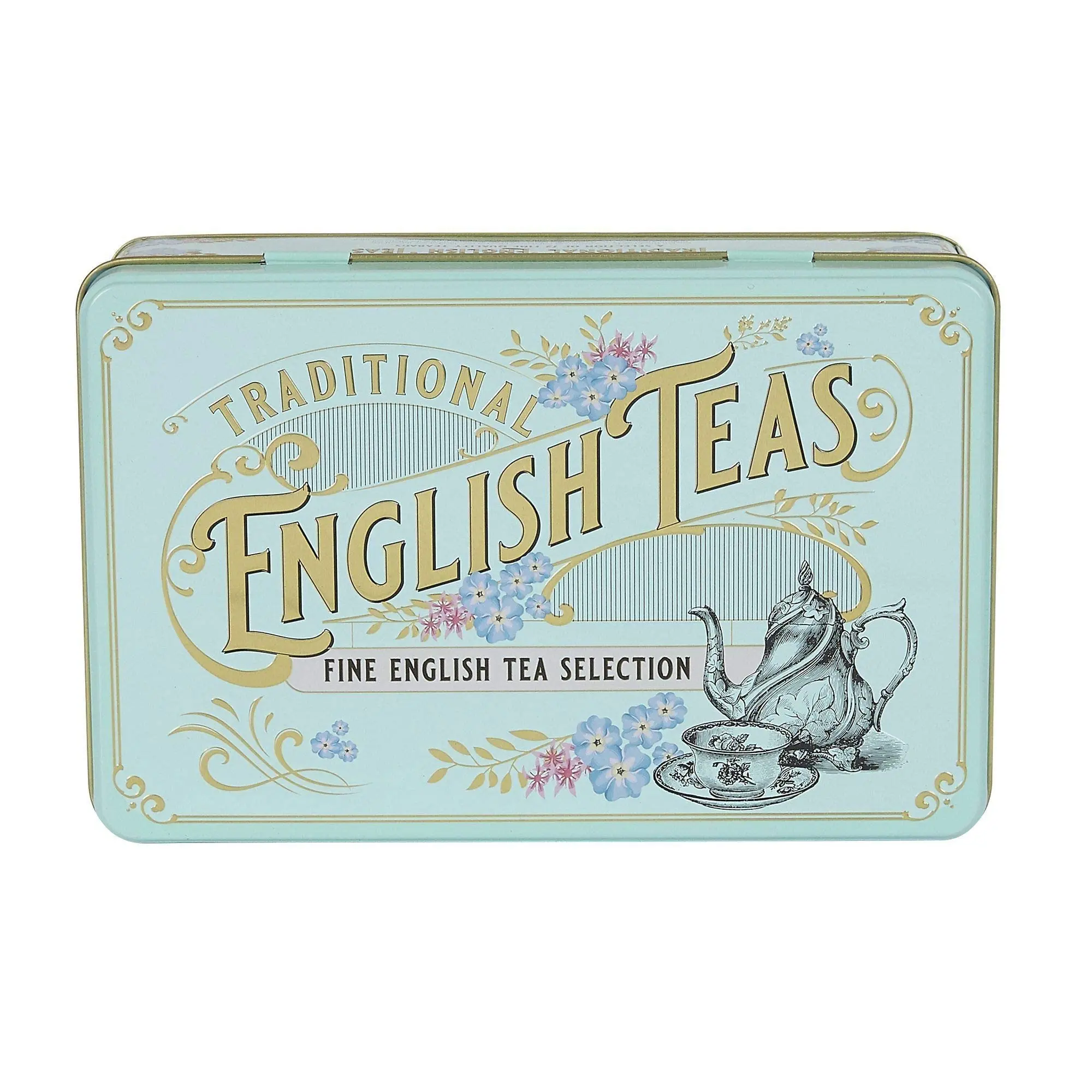 Wholesale Rectangle Recyclable Tea Tin Box Empty Metal Tin Can For Food