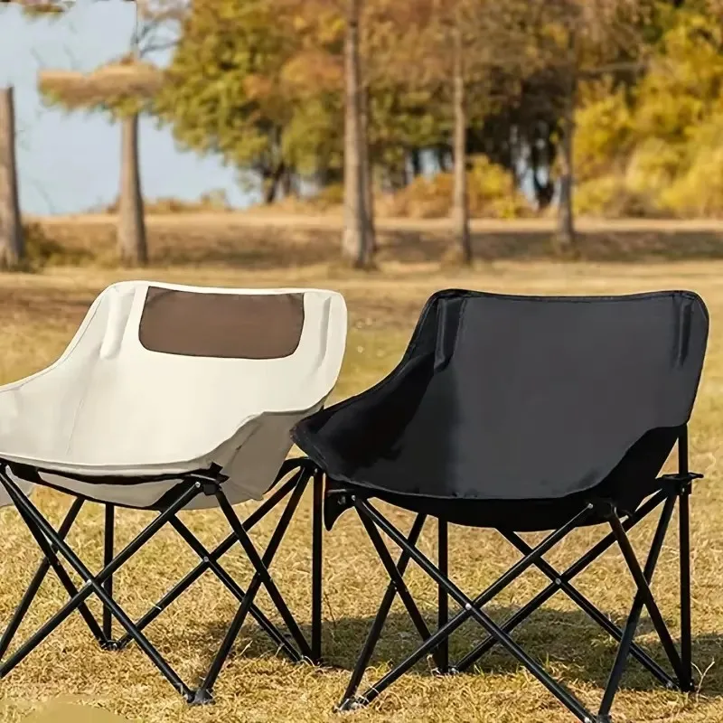 Concise style carp fishing chair folding beach moon chair camping