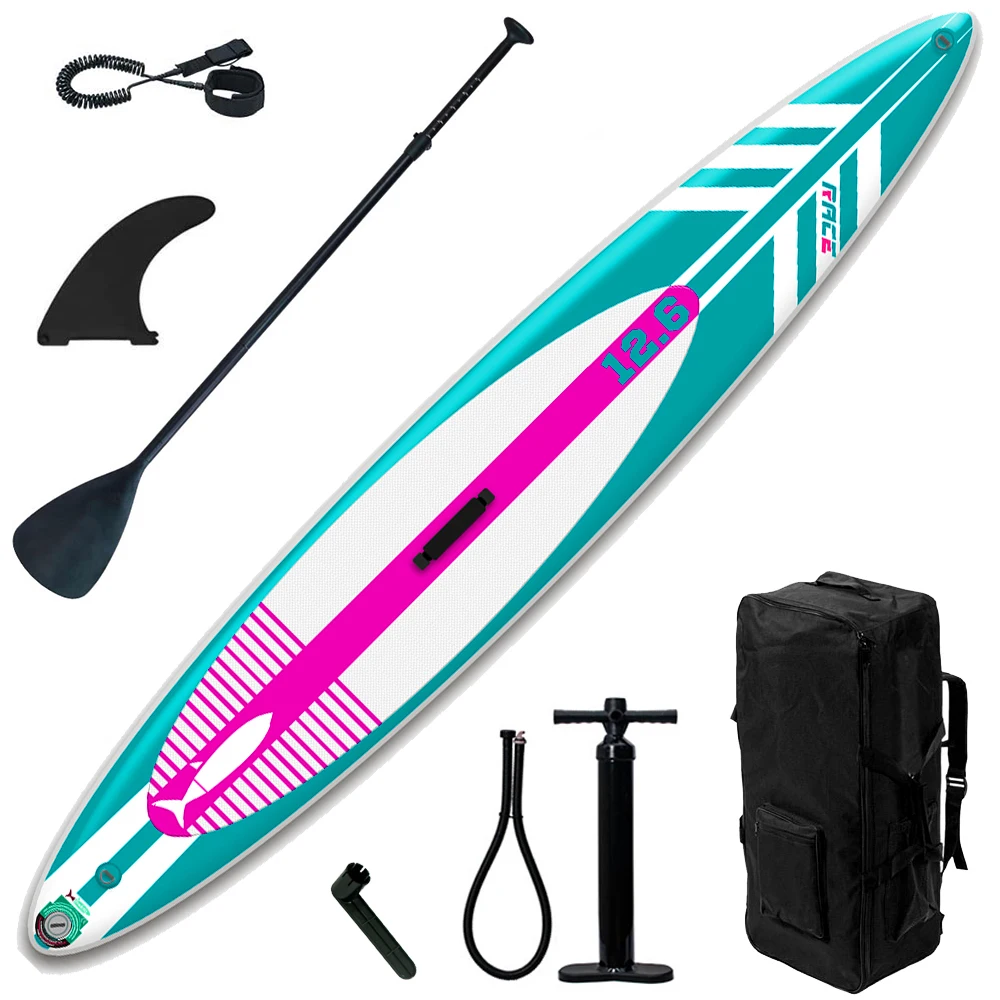Manufacturer Inflatable Paddle board Racing board inflatable stand up paddle board
