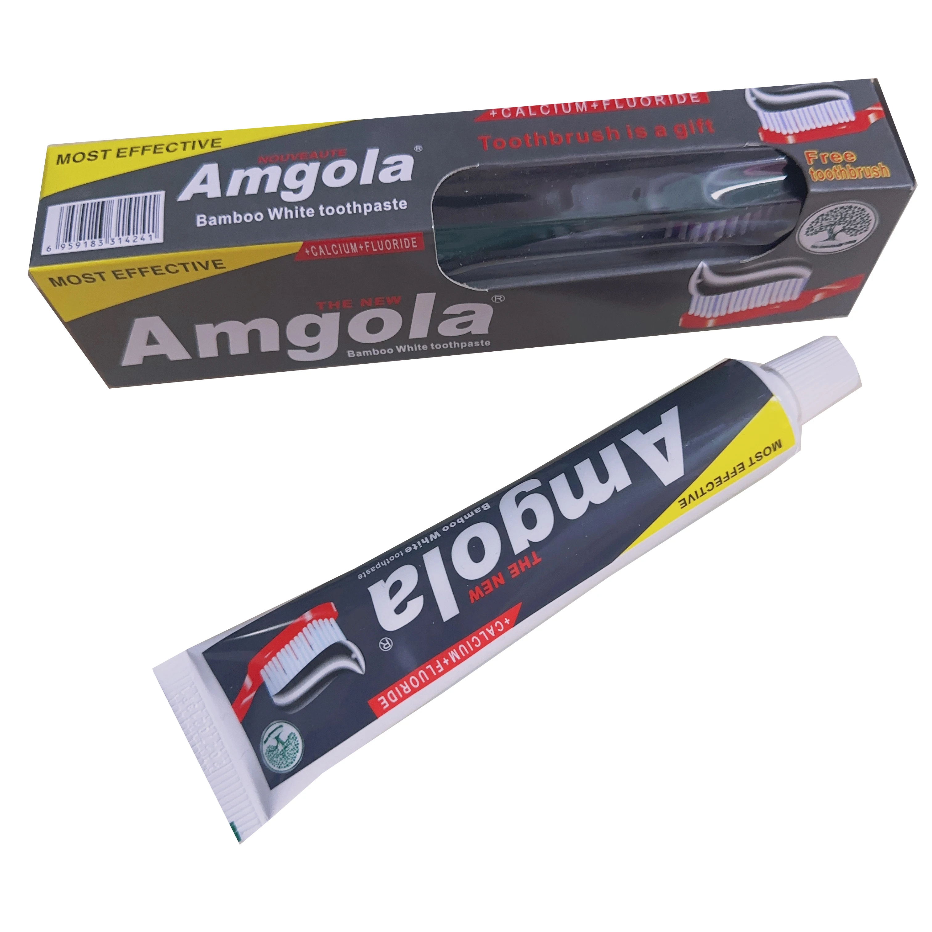 Sells Amgola toothpaste Fluoride whitening toothpaste to remove bad breath toothpaste