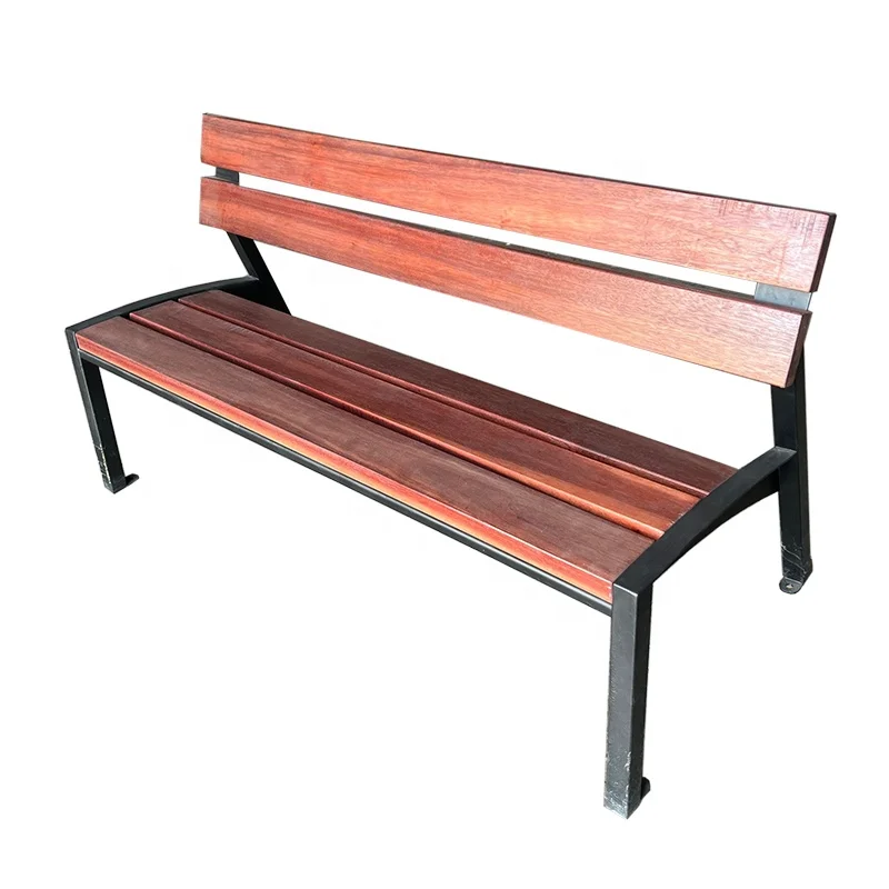 Outside bench 3 seater antique long garden park bench wooden chair