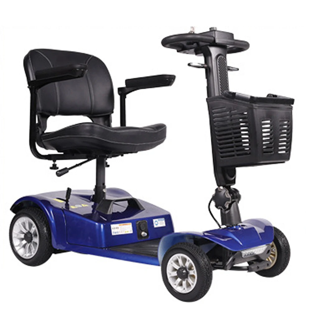 Handicapped Scooter 4 Wheels Electric Mobility Scooter for Disabled and Seniors