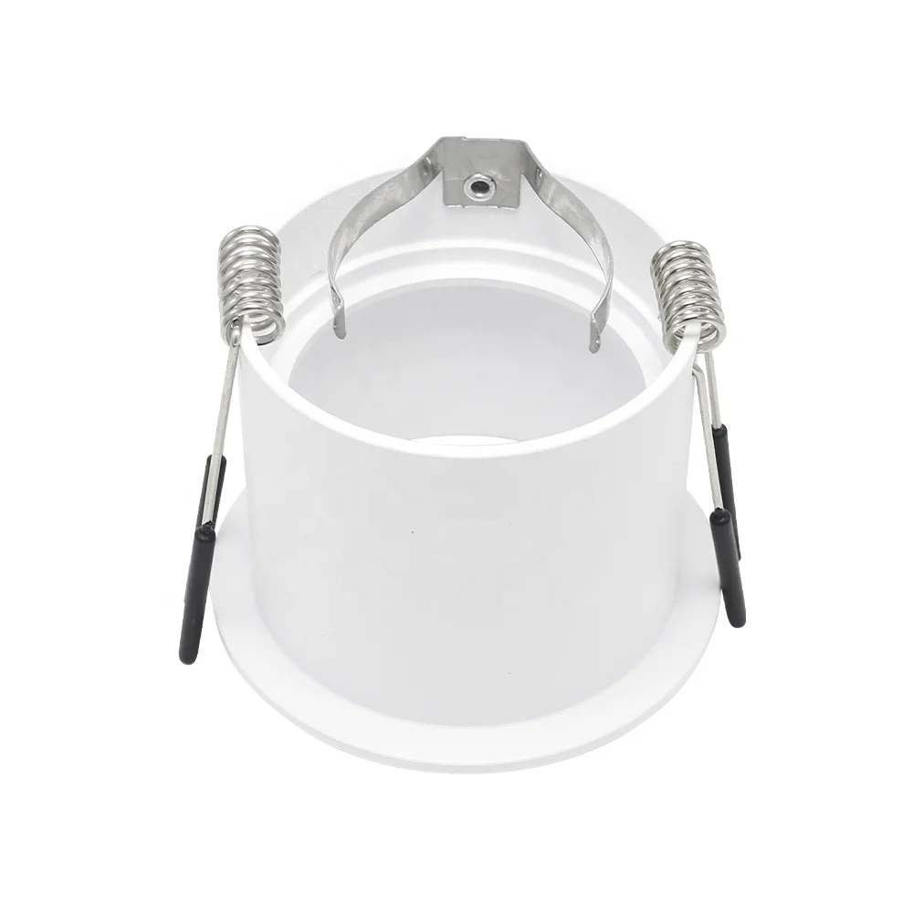 Narrow edge 60mm cut out round aluminum alloy Anti glare GU10 downlights for mall