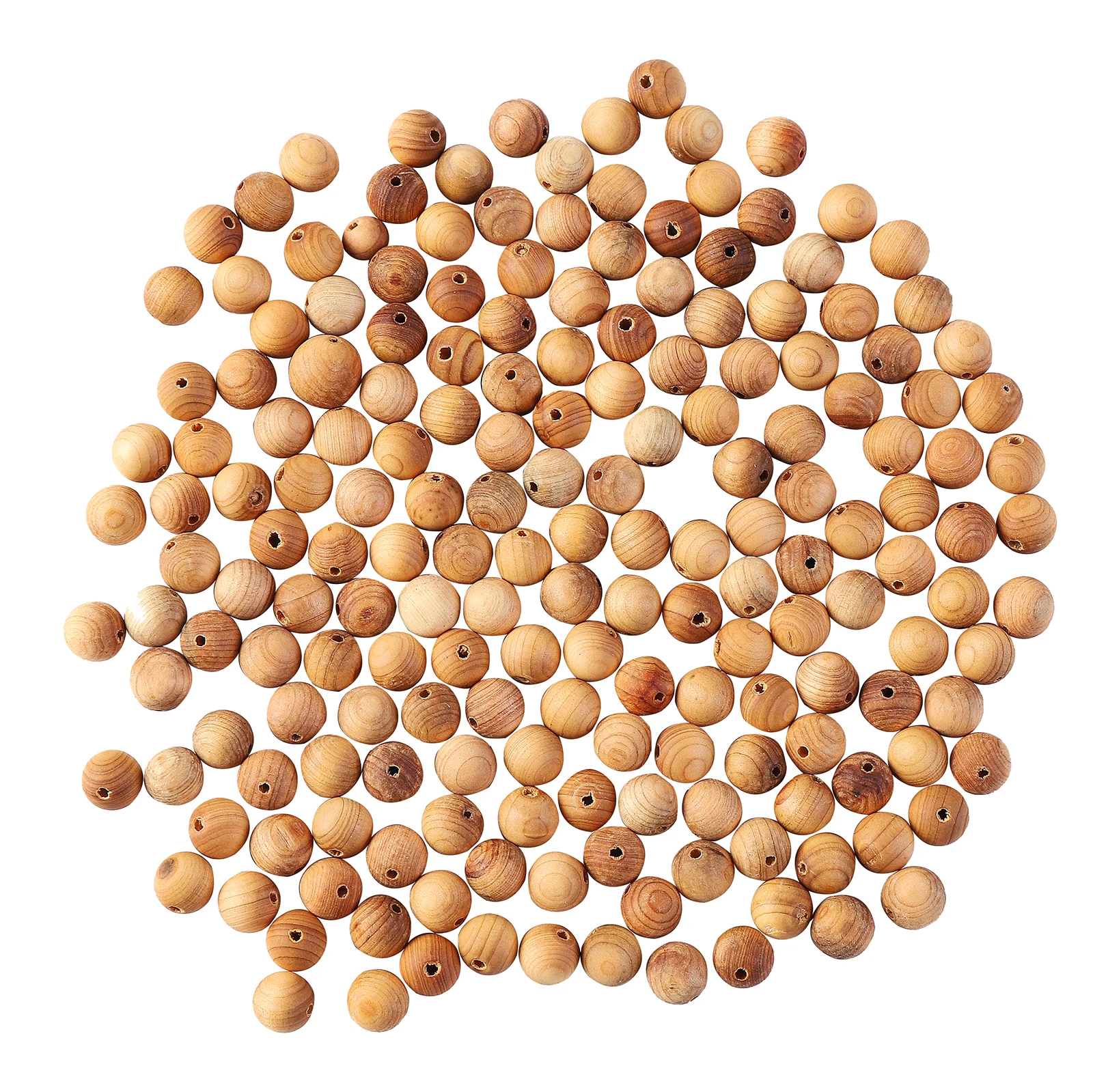 New selling simple design natural wood cliff cedar materials bracelets round shaped wooden beads