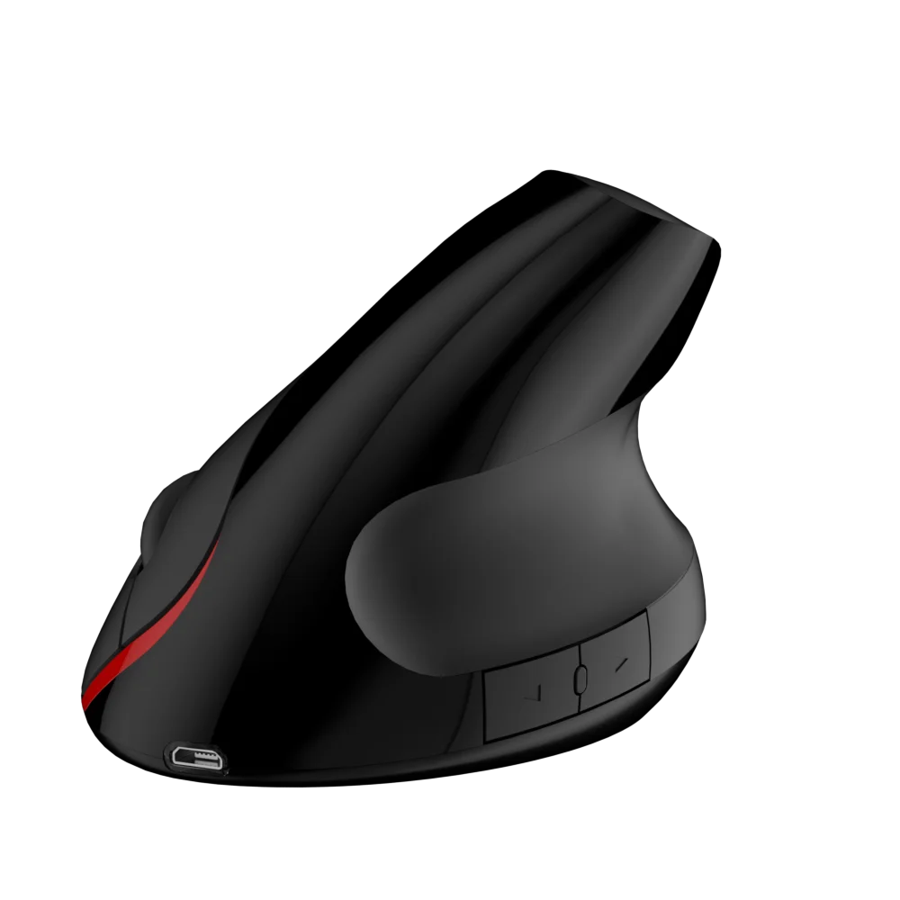 2022 OEM Wireless Ergonomic Mouse Comfort Big Hands Battery Rechargeable 2.4G Vertical Wireless Mouse