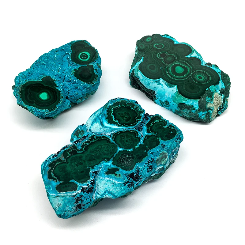 Wholesale Natural High quality crystal specimen malachite crystal raw stone heading gemstone for home decoration