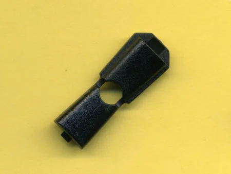 Custom design plastic black  buckle cord lock garment stopper