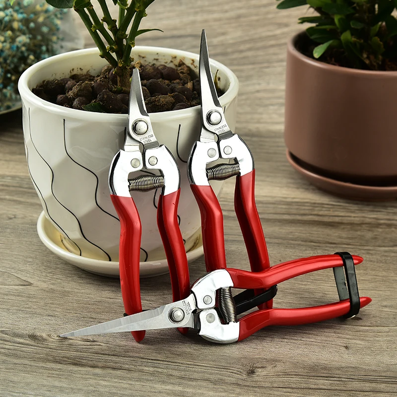 Sharper Pruning Shears Tree Trimmers Gardening Scissors Pick the fruit cut Hand Pruner Garden Shears